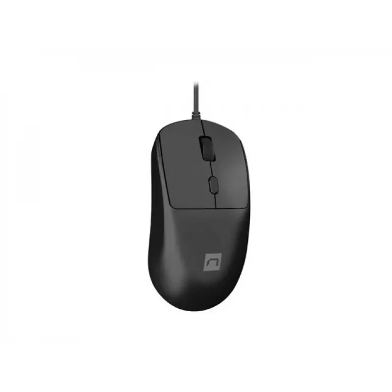 NATEC Hawk 2 przewodowa mysz laserowa, czarna, do 2400 DPI