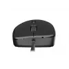 NATEC Hawk 2 przewodowa mysz laserowa, czarna, do 2400 DPI