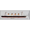 Zestaw konstrukcyjny Cobi R.M.S. Titanic model do złożenia, 848 elementów, kolekcjonerski model statku