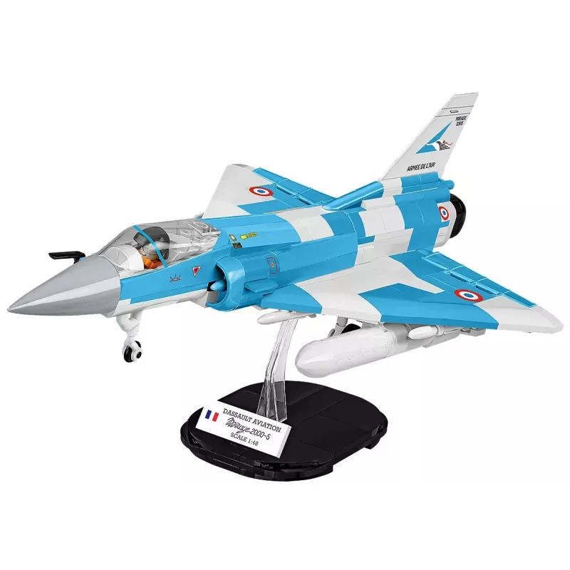 Cobi Mirage 2000-5F zestaw klocków konstrukcyjnych, seria Siły Zbrojne, 495 elementów, skala 1:48