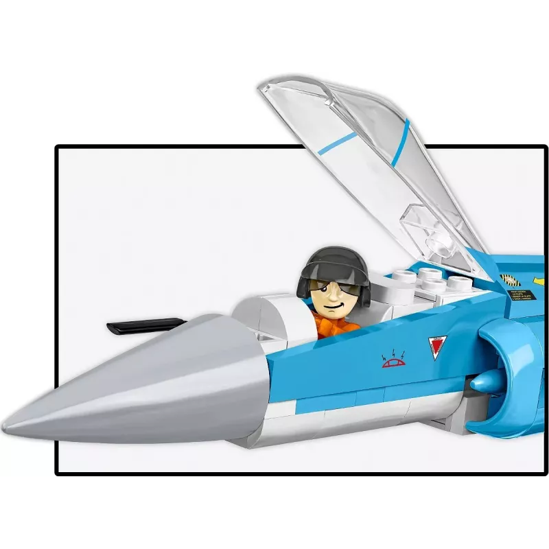 Cobi Mirage 2000-5F zestaw klocków konstrukcyjnych, seria Siły Zbrojne, 495 elementów, skala 1:48