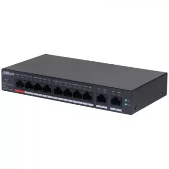Switch DAHUA CS4010-8GT-110 PoE 10-portowy, 8 portów PoE