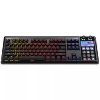 Corsair Galleon 100 SD klawiatura gamingowa, pełnowymiarowa, zintegrowany Stream Deck, hot-swap, DE - czarna
