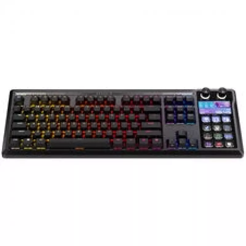 Corsair Galleon 100 SD klawiatura gamingowa, pełnowymiarowa, zintegrowany Stream Deck, hot-swap, DE - czarna