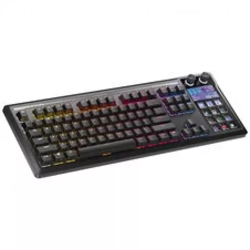 Corsair Galleon 100 SD klawiatura gamingowa, pełnowymiarowa, zintegrowany Stream Deck, hot-swap, DE - czarna
