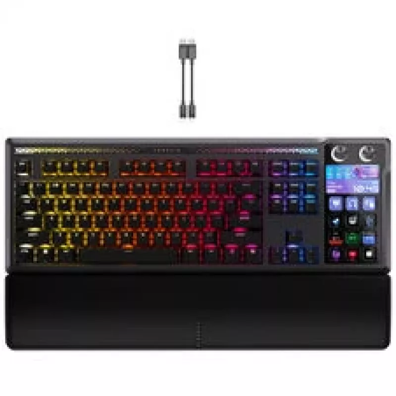 Corsair Galleon 100 SD klawiatura gamingowa, pełnowymiarowa, zintegrowany Stream Deck, hot-swap, DE - czarna