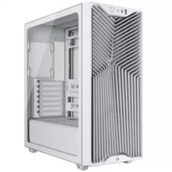 Obudowa PC Corsair 3200D RS, Midi-Tower, ATX, szkło hartowane - biała
