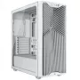 Obudowa PC Corsair 3200D RS, Midi-Tower, ATX, szkło hartowane - biała