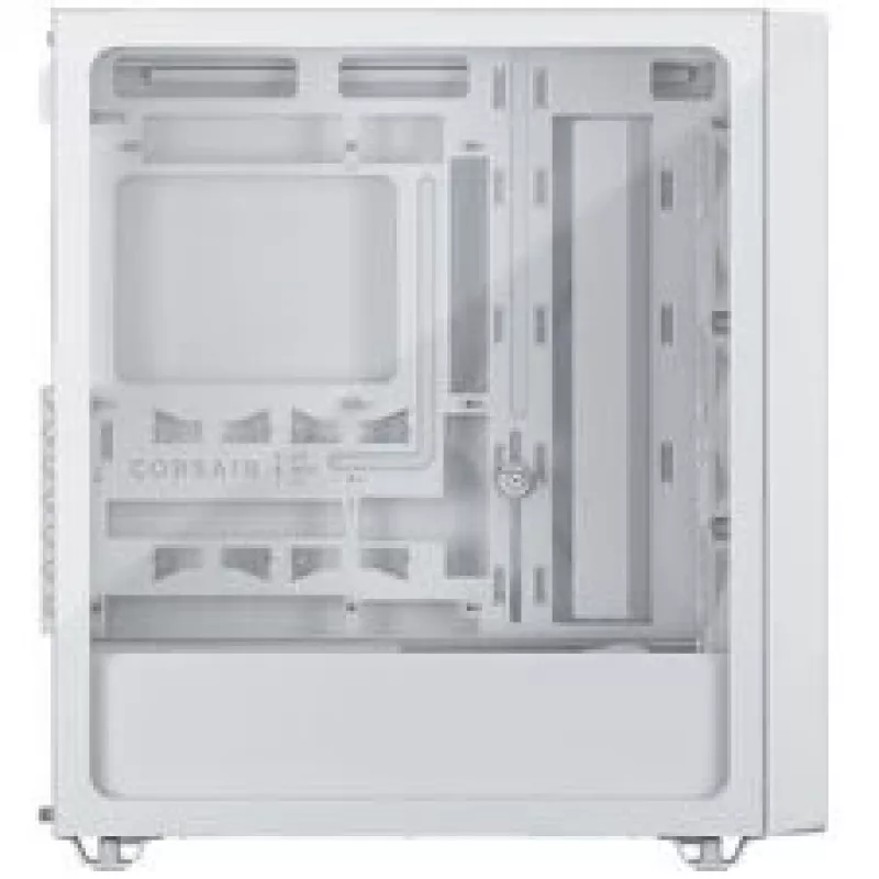Obudowa PC Corsair 3200D RS, Midi-Tower, ATX, szkło hartowane - biała