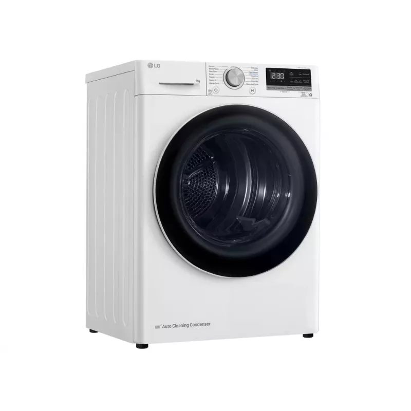 LG RH90V9AV4N, pompa ciepła, 9 kg, głębokość 66 cm - Suszarka do ubrań