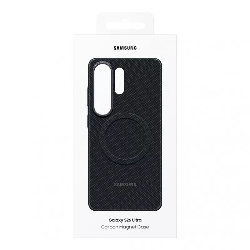 SAMSUNG Carbon Magnet etui do Galaxy S26 Ultra Czarny (EF-KS948SNEGWW)