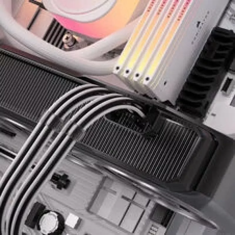 Corsair premium w oplocie DC kabel Pro Kit, do zasilacza Type-5 - czarny/biały