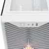 Obudowa PC Corsair 3200D RS ARGB, Midi-Tower, ATX, szkło hartowane - Biała