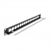 Patch Panel DeLOCK 19 inch D-Type 16 Port 1U Czarny Model 67058