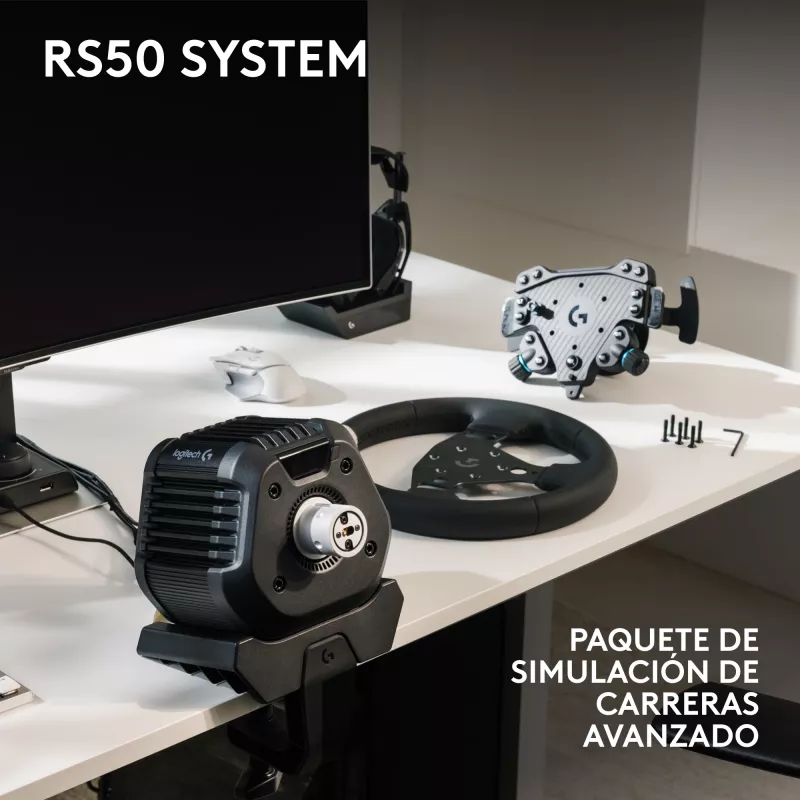 Logitech G RS50 System - Kierownica - Przewodowa