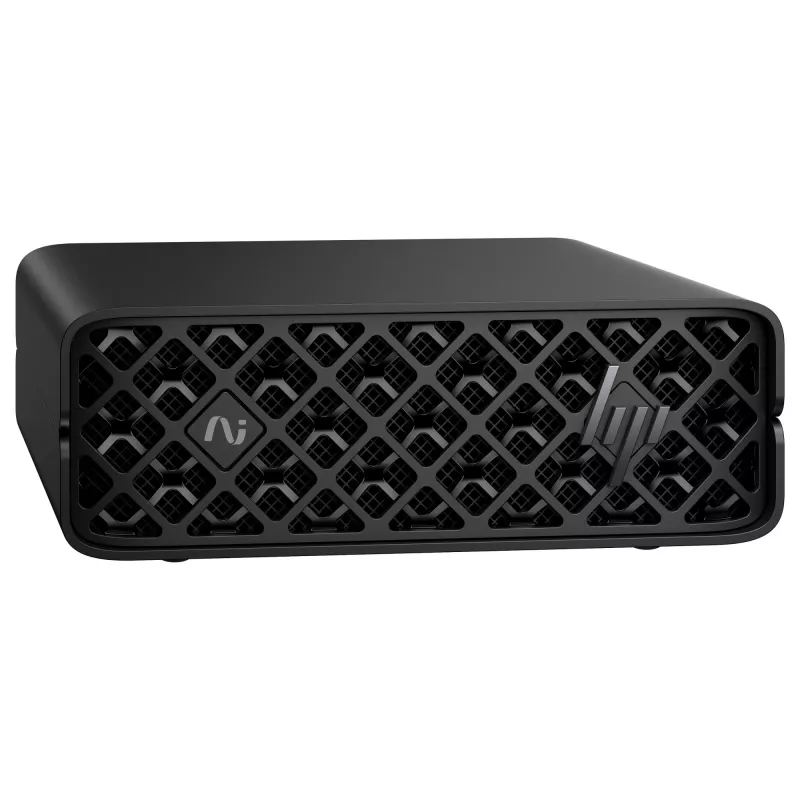 HP ZGX NANO G1n AI Mini GB10 z Nvidia Czarnywell, 128 GB RAM, 2 TB SSD, DGX WLAN