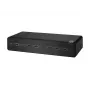 Przełącznik KVM Belkin F1DN208KVM-UN-4 — 8-portowy z podwójnym wyjściem wideo HDMI/DisplayPort, klawiatura i mysz USB, 4K@60Hz, do montażu w szafie, czarny