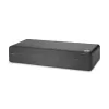 Przełącznik KVM Belkin F1DN208KVM-UN-4 — 8-portowy z podwójnym wyjściem wideo HDMI/DisplayPort, klawiatura i mysz USB, 4K@60Hz, do montażu w szafie, czarny
