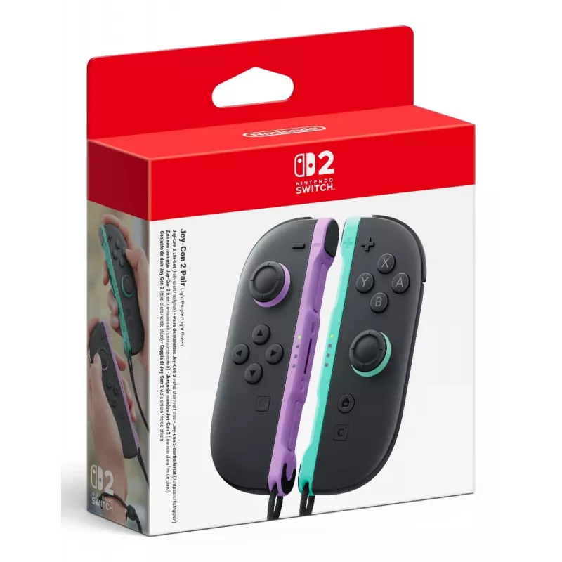 Nintendo Joy-Con 2 Para Light fioletowy/Light zielony, Gamepad 10017956