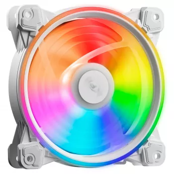 XPG HURRICANE 120 ARGB PWM biały, Wentylator, 12 cm, 600 RPM, 2000 RPM, Biały