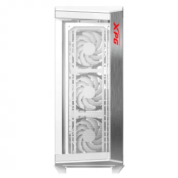 XPG BATTLECRUISER II ST Mid-Tower biały, Midi Tower, PC, Biały, ATX, EATX, micro ATX, Mini-ITX, Stal nierdzewna, Gaming