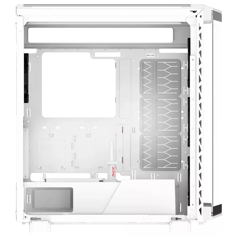XPG BATTLECRUISER II ST Mid-Tower biały, Midi Tower, PC, Biały, ATX, EATX, micro ATX, Mini-ITX, Stal nierdzewna, Gaming