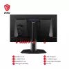MSI MPG 271QRXDE QD-OLED monitor komputerowy 67,3 cm (26,5 cala) 2560 x 1440 pikseli Wide Quad HD Czarny