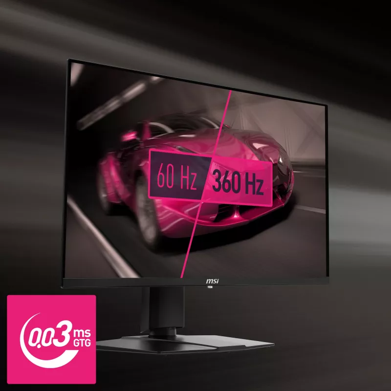 MSI MPG 271QRXDE QD-OLED monitor komputerowy 67,3 cm (26,5 cala) 2560 x 1440 pikseli Wide Quad HD Czarny
