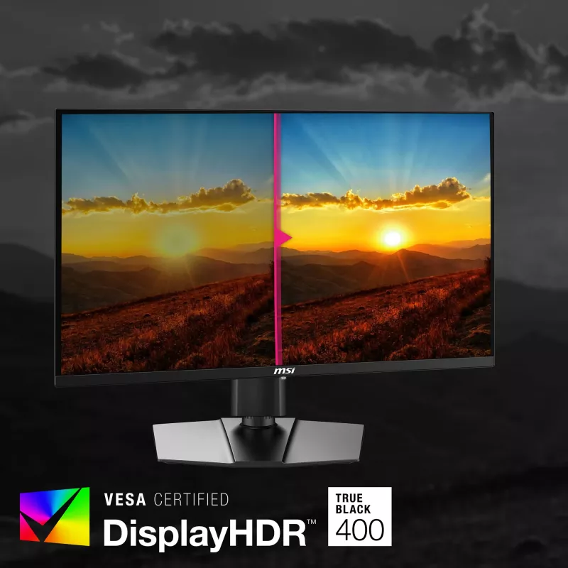 MSI MPG 271QRXDE QD-OLED monitor komputerowy 67,3 cm (26,5 cala) 2560 x 1440 pikseli Wide Quad HD Czarny
