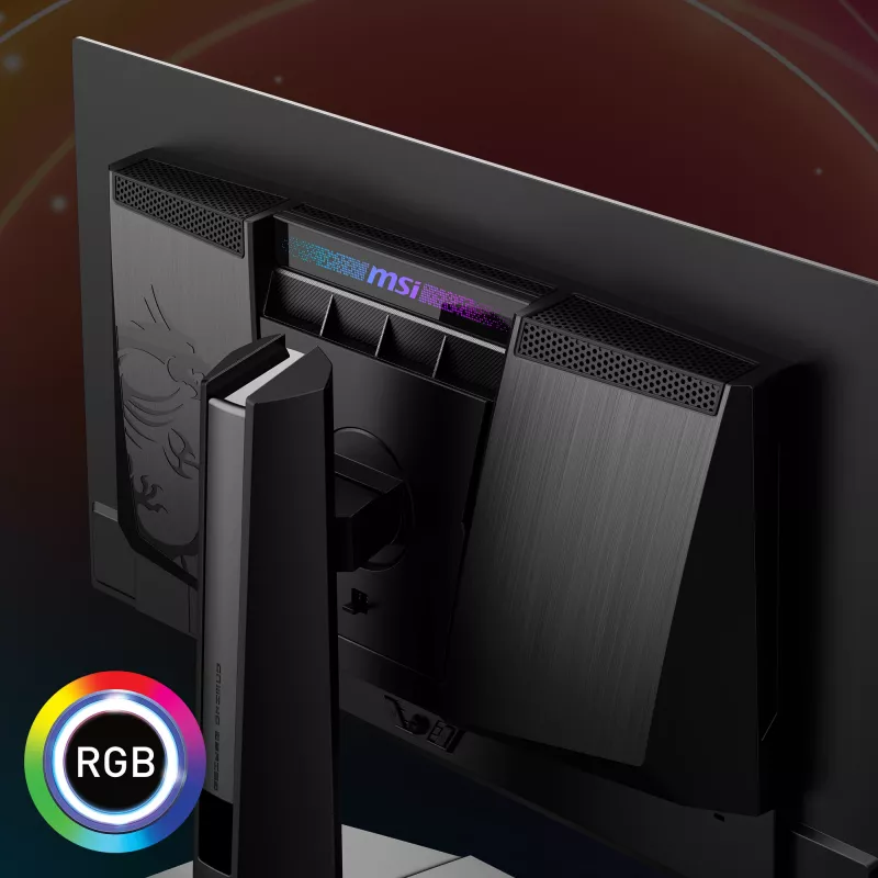 MSI MPG 271QRXDE QD-OLED monitor komputerowy 67,3 cm (26,5 cala) 2560 x 1440 pikseli Wide Quad HD Czarny