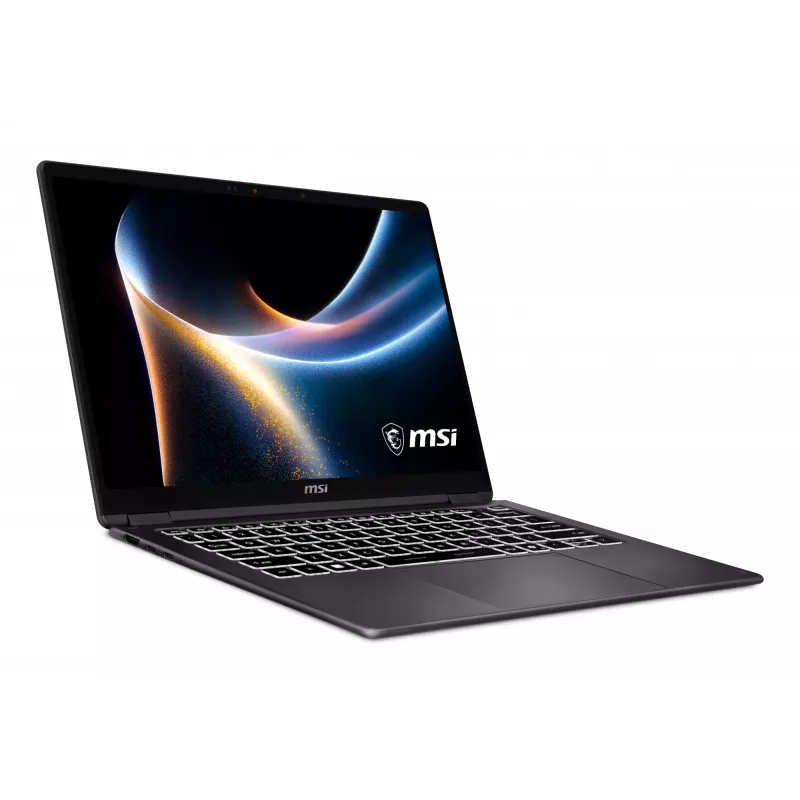 Hybrydowy laptop 2-w-1 MSI Prestige 14 Flip AI+ D3MTG-055 — Intel Core Ultra 9 386H, 14 cali Full HD+ dotykowy, 32 GB LPDDR5x, 2 TB SSD, Wi‑Fi 7, Windows 11 Home