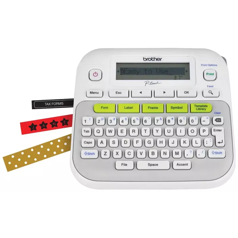 Brother PT-D210 Drukarka etykiet Transfer termiczny 180 x 180 DPI 20 mm/s QWERTY