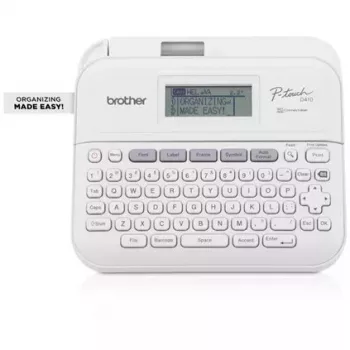 Drukarka etykiet Brother PT-D410 Transfer termiczny 180 x 180 DPI 20 mm/s Przewodowa TZe QWERTY