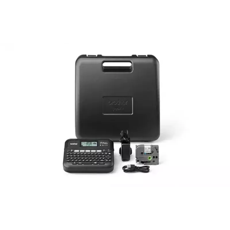 Drukarka etykiet Brother PT-D460BTVP Transfer termiczny 180 x 180 DPI 30 mm/s Przewodowa i bezprzewodowa TZe Bluetooth QWERTY