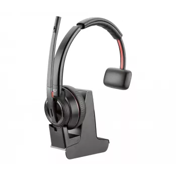 Zestaw słuchawkowy HP Poly Savi 8210 UC DECT 1880-1900 MHz USB-A, 115 g, czarny