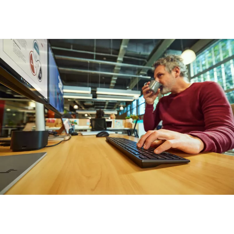 HP Thunderbolt Dock 120W G4, Kensington, China, Thailand, Taiwan, Business, Windows 10, Windows 11, MacOS, 98 mm