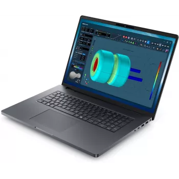 DELL Pro Max 18 Plus MB18250 Intel Core Ultra 9 285HX Mobilna stacja robocza 45,7 cm (18 inch) Quad HD+ 64 GB DDR5-SDRAM 1 TB SSD NVIDIA RTX PRO 3000 Czarnywell Wi-Fi 7 (802.11be) Windows 11 Pro Niemiecki Czarny