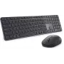 DELL Pro 7 cienki KM726 klawiatura Mysz w zestawie Dom/Biuro RF Wireless + Bluetooth QWERTZ niemiecki Czarny