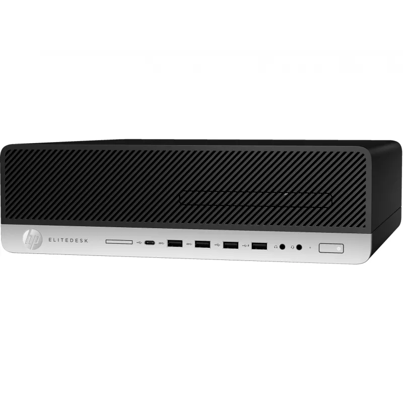 T1A HP EliteDesk 800 G5 Refurbished Intel® Core™ i5 i5-9500 16 GB DDR4-SDRAM 512 GB SSD Windows 11 Pro SFF PC Czarny, Srebrny