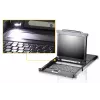 ATEN CL5708N konsola rackowa 48,3 cm (19″) Czarna 1U