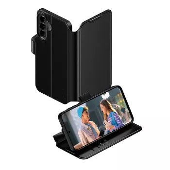 PanzerGlass PG CARE Samsung A57 Wallet Kickstand etui na telefon 17 cm (6.7 cala) Etui z portfelem Czarny