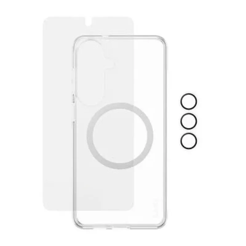 Szkło ochronne PanzerGlass CARE 3-in-1 do Samsung Galaxy S Plus 2026 — zestaw PanzerGlass CARE
