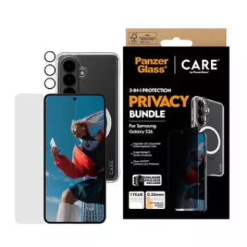 PanzerGlass CR67643 etui na telefon komórkowy 16 cm (6,3 cala) Cover Czarny, Przezroczysty