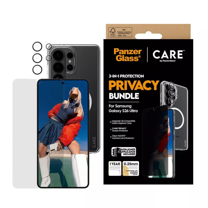 PanzerGlass CR71355 etui do telefonu komórkowego 17,5 cm (6,9 cala) pokrowiec przezroczysty