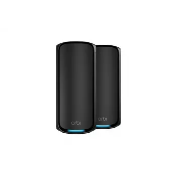 NETGEAR Orbi 970 Series Quad-Band WiFi 7, 2-Pack Quad-band (2.4 GHz / 5 GHz-1 / 5 GHz-2 / 6 GHz) Wi-Fi 6 (802.11ax) Czarny 3 Wewnętrzna