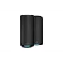 NETGEAR Orbi 970 Series Quad-Band WiFi 7, 2-Pack Quad-band (2.4 GHz / 5 GHz-1 / 5 GHz-2 / 6 GHz) Wi-Fi 6 (802.11ax) Czarny 3 Wewnętrzna