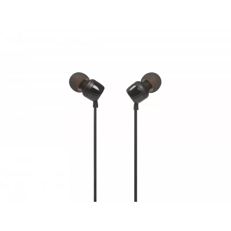 JBL Tune 110 Czarny, Przewodowe, 20 - 20000 Hz, Muzyka, Zestaw słuchawkowy, Czarny
