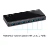 TP-Link UH720 USB 3.2 Gen 1 (3.1 Gen 1) Micro-B 5000 Mbit/s czarny