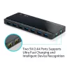 TP-Link UH720 USB 3.2 Gen 1 (3.1 Gen 1) Micro-B 5000 Mbit/s czarny
