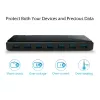 TP-Link UH720 USB 3.2 Gen 1 (3.1 Gen 1) Micro-B 5000 Mbit/s czarny